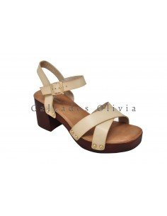 Calzados y zapatos TF-2506 BEIGE 2