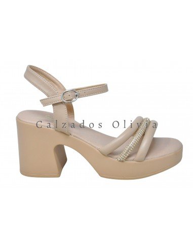 Zapatos y Calzados TF-8076-5 BEIGE