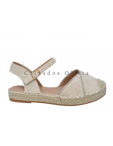 Zapatos y Calzados TF-2906 BEIGE