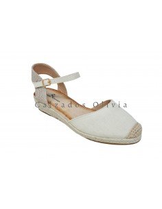 Calzados y zapatos TF-1603 BEIGE 2