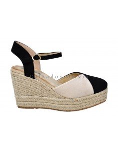 Calzados y Zapatos SSM-JSZ330 BEIGE-BLACK