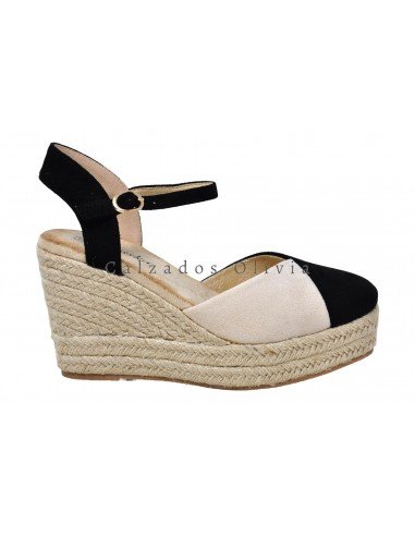 Zapatos y Calzados SSM-JSZ330 BEIGE-BLACK