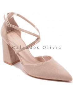 Calzados y zapatos ID-8709 BEIGE 2