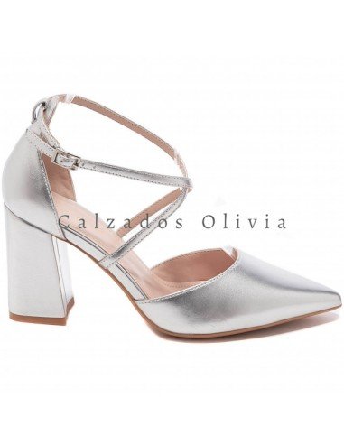 Zapatos y Calzados ID-8710 SILVER