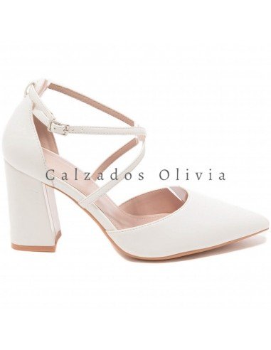 Zapatos y Calzados ID-8710 WHITE