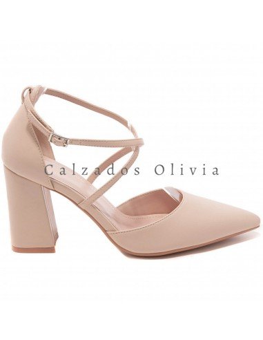 Zapatos y Calzados ID-8710 BEIGE