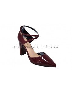 Calzados y zapatos CT-588-565 BURDEOS 2