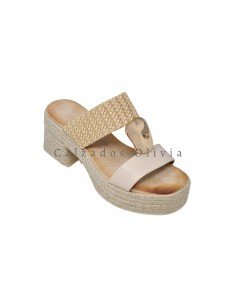 Calzados y zapatos BTT-5078 BEIGE 2