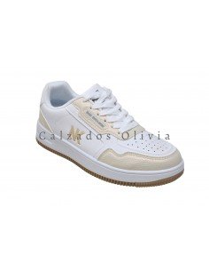Calzados y zapatos LEN-NK318 WHITE 2