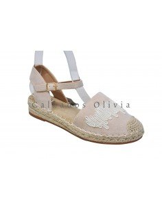 Calzados y zapatos LEN-NK506B BEIGE 2
