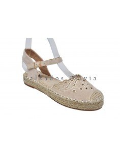 Calzados y zapatos LEN-NK523 BEIGE 2