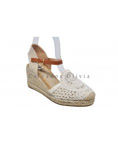 Calzados y zapatos LEN-NK509 BEIGE 2