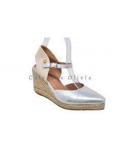 Calzados y zapatos LEN-NK517 SILVER 2