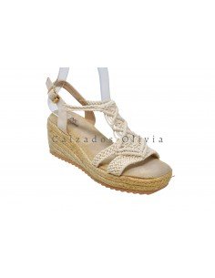 Calzados y zapatos LEN-NK013 BEIGE 2