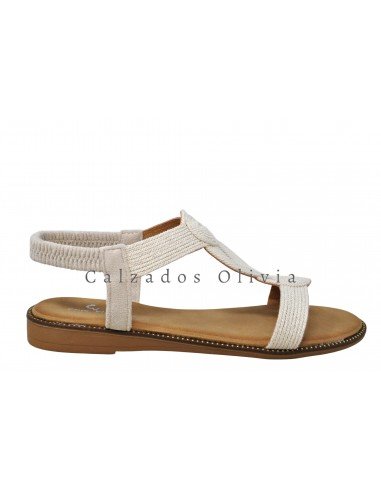 Zapatos y Calzados TF-6031 BEIGE
