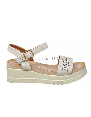 Zapatos y Calzados TF-1238 BEIGE