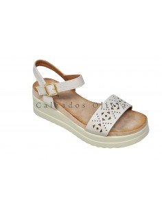 Calzados y zapatos TF-1238 BEIGE 2