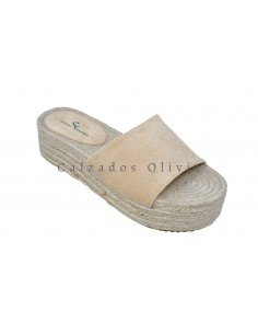 Calzados y zapatos TF-5155 BEIGE 2