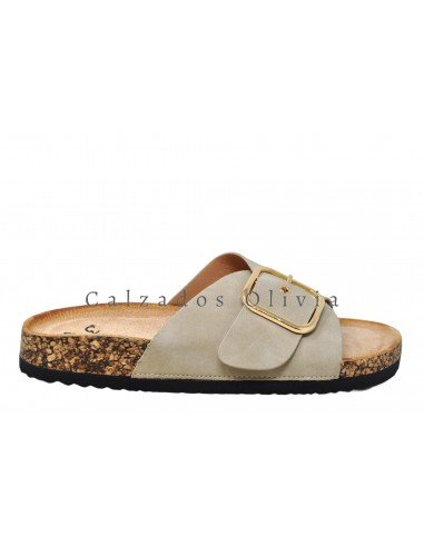 Zapatos y Calzados TF-5551 BEIGE