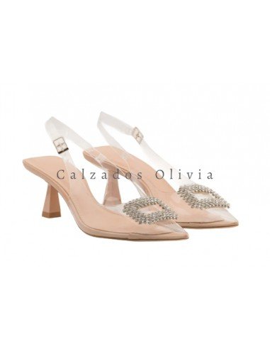 Zapatos y Calzados BTT-5063 NUDE-WHITE