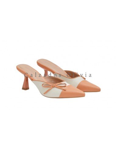 Zapatos y Calzados BTT-5128 ORANGE-WHITE