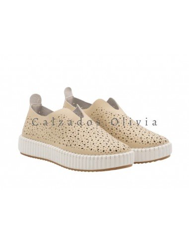 Zapatos y Calzados BTT-5239 BEIGE
