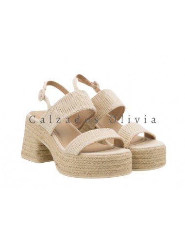 Zapatos y Calzados BTT-5186 BEIGE