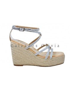 Calzados y Zapatos SSM-JNS379 SILVER