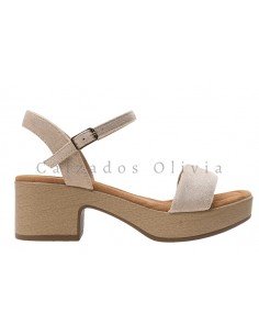 Calzados y zapatos BTT-2188 BEIGE 2