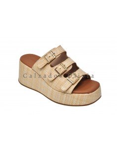 Calzados y zapatos BTT-5105 BEIGE 2