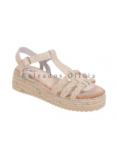 Zapatos y Calzados TY-FZL-0031 BEIGE