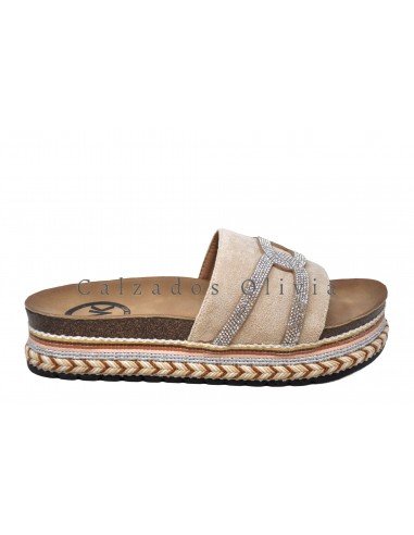 Zapatos y Calzados EMS-QQ-513 BEIGE