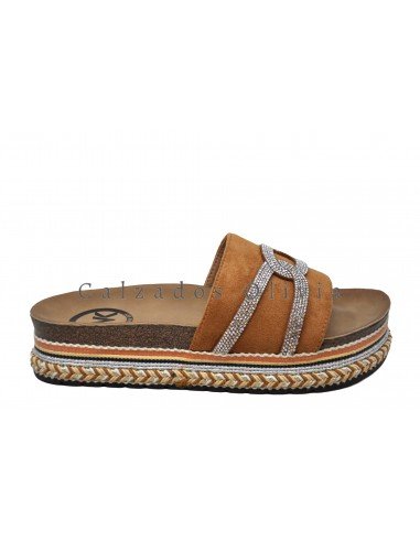 Zapatos y Calzados EMS-QQ-513 CAMEL