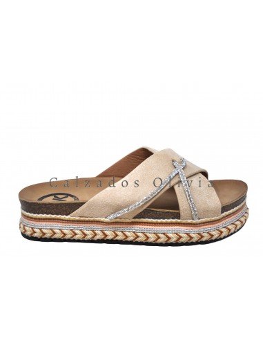 Zapatos y Calzados EMS-QQ-516 BEIGE