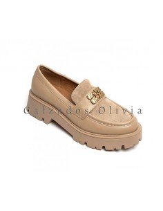 Calzados y zapatos ID-1889 BEIGE 2