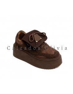 Calzados y zapatos ID-9017 BROWN 2