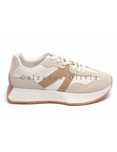 Calzados y Zapatos ID-8917 BEIGE