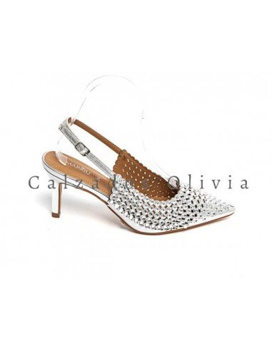 Zapatos y Calzados ID-5536 SILVER