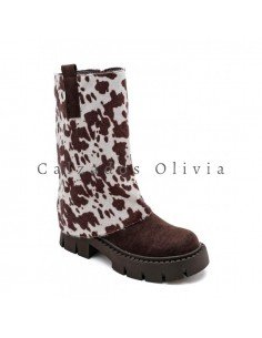 Calzados y zapatos ID-2505A BROWN 2