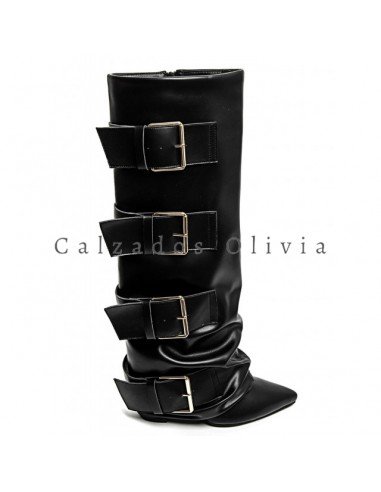 Zapatos y Calzados ID-7677A BLACK
