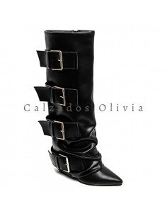 Calzados y zapatos ID-7677A BLACK 2
