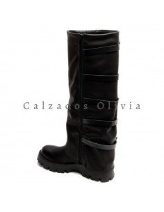 Calzados y zapatos ID-7670A BLACK 2