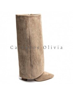 Calzados y Zapatos ID-7675A KAKI