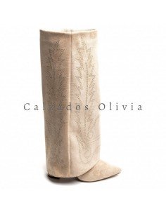 Calzados y Zapatos ID-7675A BEIGE