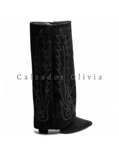 Zapatos y Calzados ID-7675A BLACK