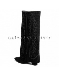 Calzados y zapatos ID-7675A BLACK 2