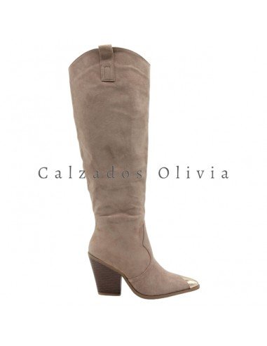 Zapatos y Calzados ID-9353-1A KAKI