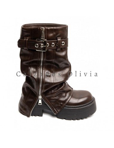 Zapatos y Calzados ID-6327A BROWN