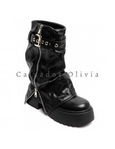 Calzados y zapatos ID-6327A BLACK 2