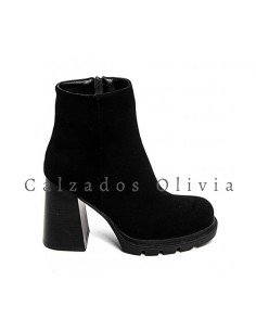Calzados y Zapatos ID-7680A-1 BLACK